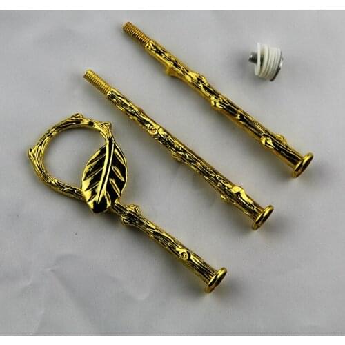 3 tiers leaves cake stand rods/cake stand handles cupcake stand handles promotional price free shipping 10 sets/ bag