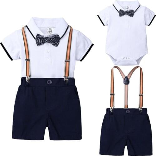 Baby Clothing Sets Newborn Baby Boy Clothes 2PCS Sets Summer Infant Boy T-shirts+Shorts Outfits Sets Tracksuit BB234