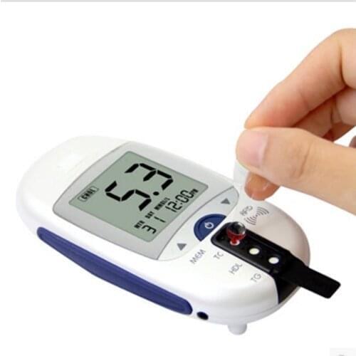 Lipid Meter Cholesterol Triglycerides Glucose Test Meter HDL LDL CHOL Testing Meter Lipid Profile Meter
