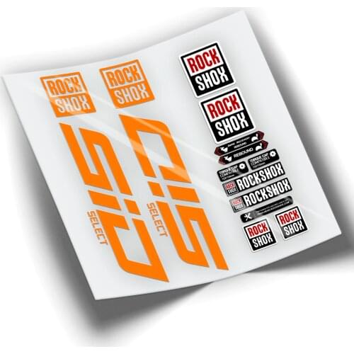 Pegatinas hairpin clip ROCKSHOX SID SELECT 2021 WP343 STICKERS