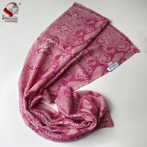 Nepalese Hand Printed 100% Marino wool scarf shalw Thin and ULTRA SOFT WARM SMALL & BIG SIZE FACTORY PRICE PINK