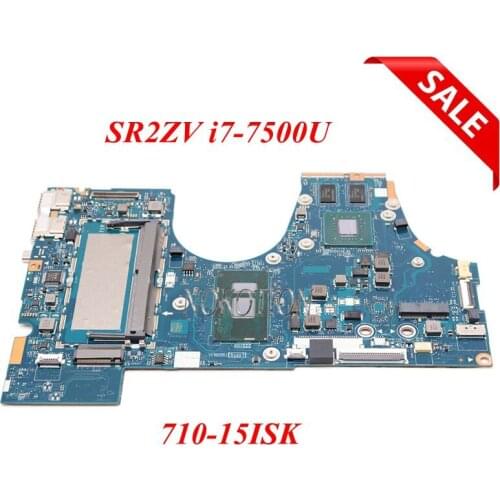 NOKOTION BIUY2 Y3 LA-D471P For Lenovo ideapad 710-15ISK Laptop motherboard 15.6 inch SR2ZV i7-7500U CPU Geforce 940MX GPU