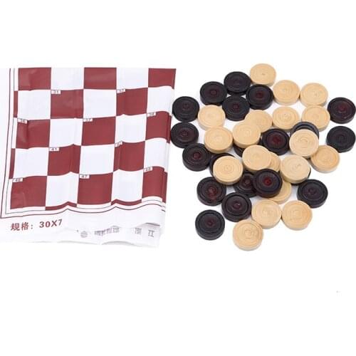 New International Checkers Educational Toy Strategy Game The Standard Competition For The Plastic Chess Game Special Gift