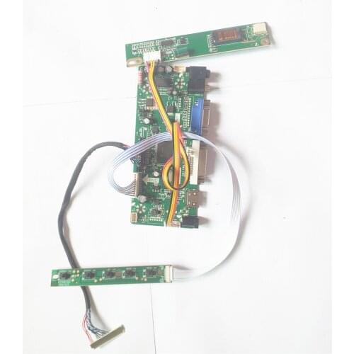 For B154EW04 V7 V8 HDMI-Compatible DVI VGA 1280*800 15.4" LVDS 30Pin CCFL LCD monitor M.NT68676 screen controller board