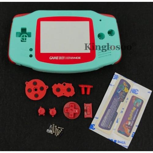 Full Pre-cut IPS shell cover case for Game Boy Advance GBA console housing replacement kits