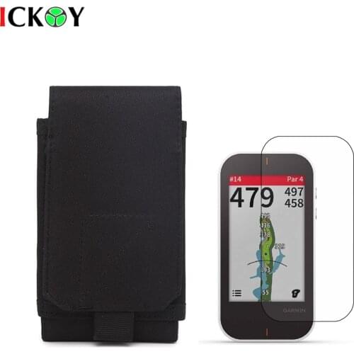 Portable Protect Case Bag Pouch + Screen Protector Shield Film for Garmin Approach G80 Golf GPS Accessories