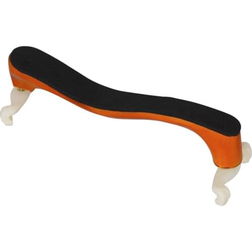 Furable Solid Wood Violin Fiddle Shoulder Rest with Soft Foam Pad for 4/4 3/4 Violin PartS