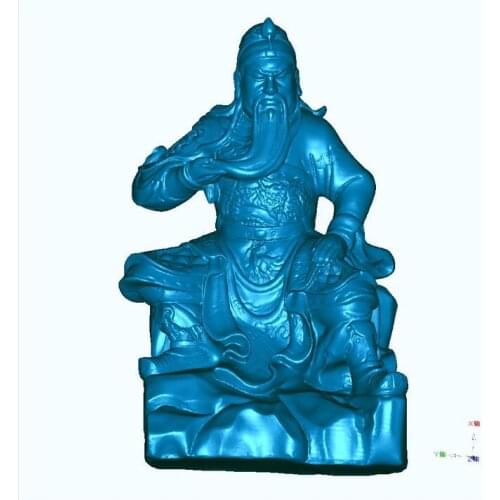3D Model relief for cnc in STL format Kwan Kung