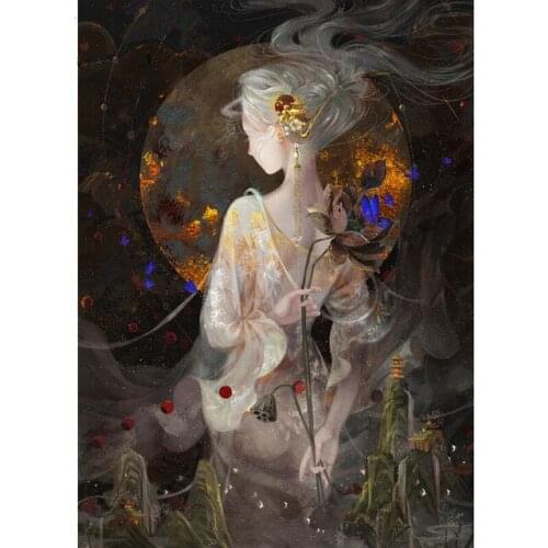 5D DIY Cross Stitch Romantic Couple Girl Diamond Painting Full Round Square Drill Embroidery Living Room Decoration Crafts Gifts