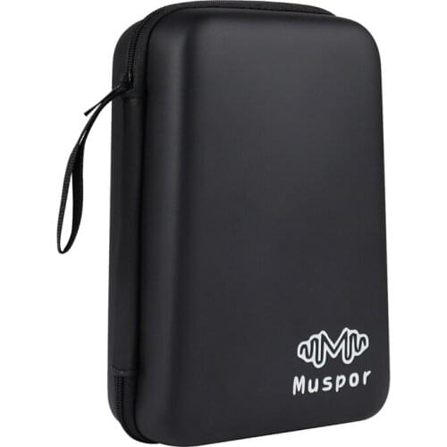 Muspor EVA Kalimba Case, Thumb Piano Case Water-Resistant Shock-Proof Box for 10/17 Keys Kalimba Case