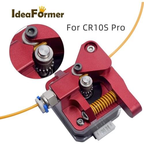 3D Printer Parts Upgrade Long-Distance Remote Metal Extruder Block DIY double Gear Extruder For CR 10S PRO Creality CR-10S PRO