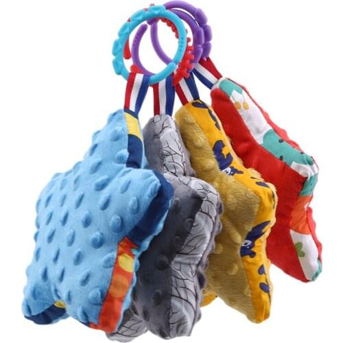 Baby Cute Soothes Little Star Hanging Doll Hand Puppets Interactive Cloth Toy Kids Xmas Gift Cartoon Dolls