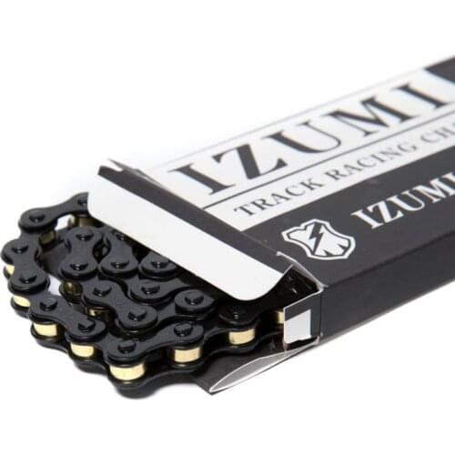 IZUMI X MASH SF 410 Japan Collaborations Black Gold Track Single Speed Chain/Fixed Gear Single Speed Bicycle Chain 116L