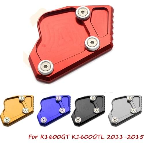 For BMW K1600GT K1600GTL K1600 GT/GTL 2011-2015 Motorcycle Kickstand Foot Side Stand Extension Enlarge Pad Support Plate