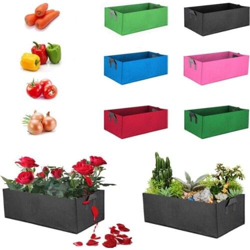 Vegetable Plant Grow Bag Potato Planter Planting Nursery Pot Pouch Container Garden Supplies