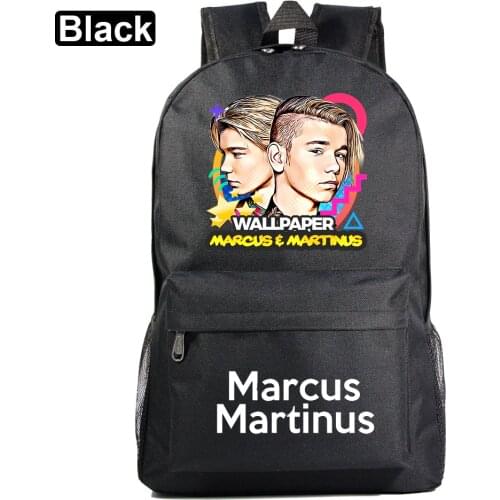 Marcus and Martinus Backpack Student Boys Girls School Bag Rucksack Travel Pack Laptop Bag Big Strong Mochila