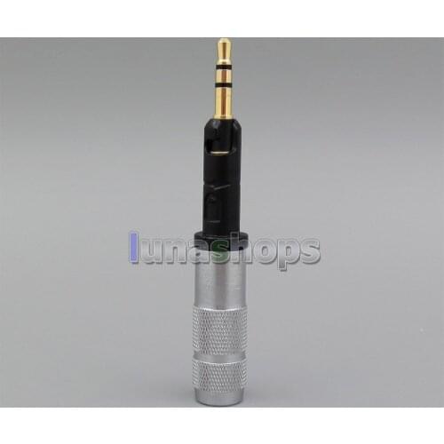 LN005417 Headphone Earphone DIY Pin Plug Adapter For Sennheiser HD6 HD7 HD8 MIX DJ HD595
