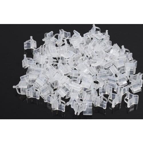 Special grafting clip Tomato seedling grafting clip Eggplant grafting clamp 100pcs Fruit Pruning Tools