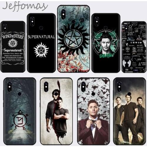 Supernatural SPN tv Dean and Sam Phone Case For Xiaomi Mi A1 A2 5 6 6PLUS 8 9 SE Lite MIX 2 2S MAX 2 3 Pocophone F1
