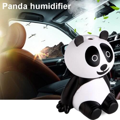 Humidifier Essential Oil Diffuser Aroma Cool Mist For Home Office Bedroom Living room Cute Mini Panda USB Portable Air Humidfier