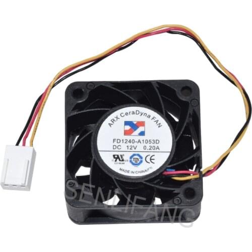 For original ARX 4020 12V 0.20A 40*40*20MM FD1240-A1053D oil quiet fan Free shipping