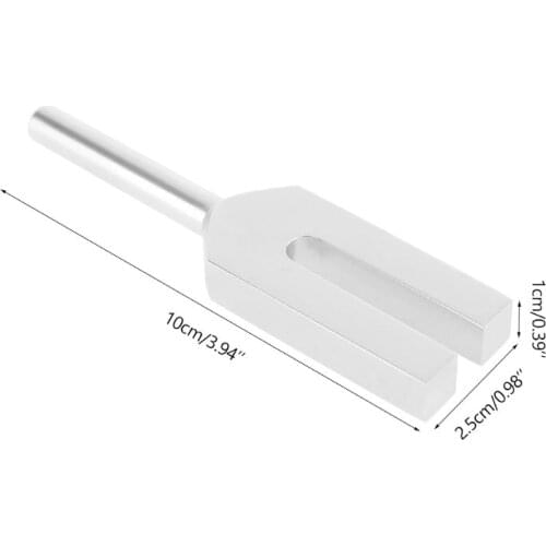 High-frequency 4096Hz Energy Tuning Fork Crystal Aluminum Alloy Healing Sound Vibration Therapy with Wooden Mallet