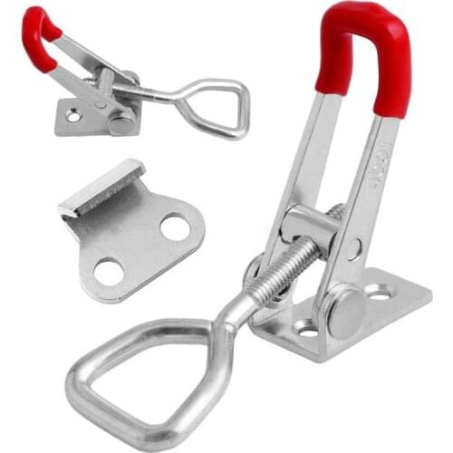 100Kg 220LBS Fixing Capacity Quick Clamp GH-4001 Hardware Buckle Lock Stainless Steel Mechanical Buckle SD JY Door Buckle Typ