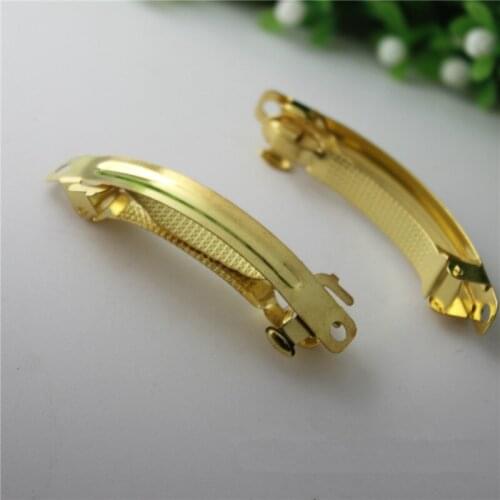 200pcs 5.6CM Gold color Hairpin Arched Hair Clip DIY Jewelry Finding