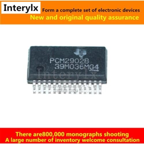 5Pcs PCM2902BDBR PCM2902CDBR PCM2902B PCM2902C SSOP-28 Audio IC Chip