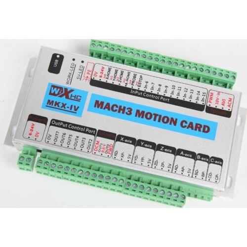 6Axis USB CNC Mach3 Controller Card Interface Breakout Board 2000K