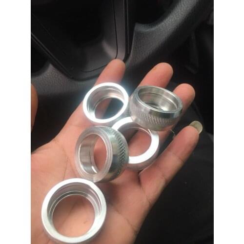 Automatic Flat Face Mask Machine Accessories Aluminum Alloy Snap Ring Groove Knurling Wheel