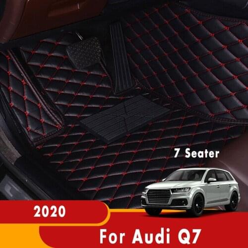 Car Floor Mats For Audi Q7 2020 (7 Seats) Styling Custom Accessories Auto Interior Protect Carpet Decoration Floorliners Cover