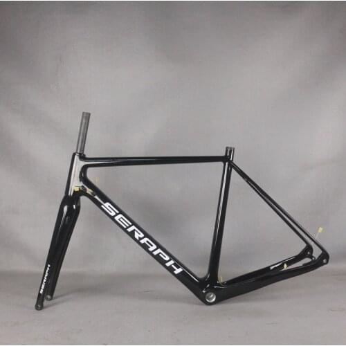 Seraph Brand Carbon Fiber Gravel Bike Frame GR029 Axle 142*12mm Di2 And Mechanical Compatible