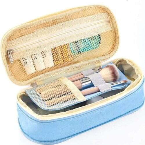 Colorful Large Capacity PencilCases Creative Korea Fabric Pen Box Organizer For Case School Office Stationary Pencil Bag