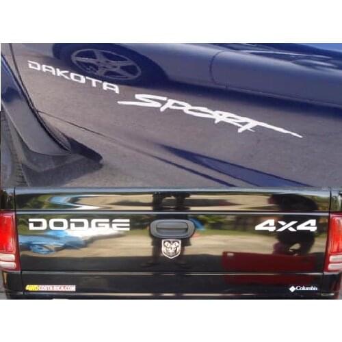 For Dodge Dakota Sport Truck 4x4 Off Road Sticker Vinyl Decal COMPLETE GRAPHIC SET