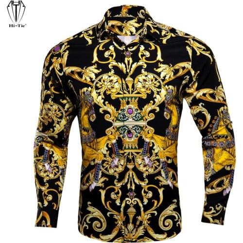 Mens Silk Shirts Hi-Tie China