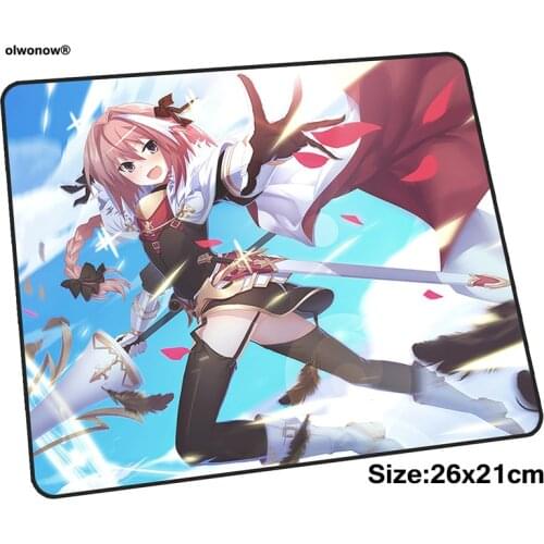 Astolfo mousepad 26x21cm gaming mouse pad big gamer mat High-end game computer desk padmouse keyboard locked edge play mats