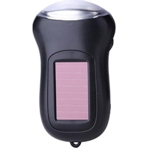 Mini 3 LED Solar Powered Hand Crank Flashlight Rechargeable LED Emergency Tent Camping Torch Light Portable for Outdoors Use