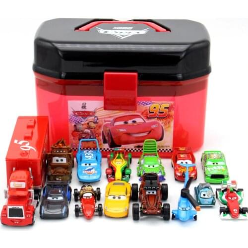 Pixar Car 3 Lightning McQueen Racing Family Family 39 Jackson Storm Ramirez 1:55 Die Cast Metal Alloy Car Christmas Gifts