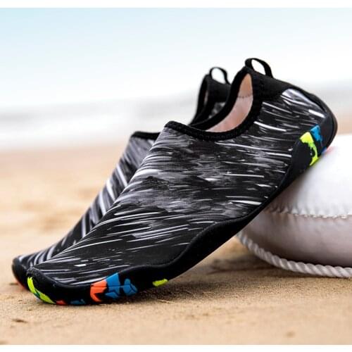 Barefoot Water Shoes Men Quick Outdoor Dry Aqua Shoes Woman Breathable Beach Upstream Swimming Shoes Sport Diving Plus Size35-46