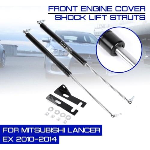Car Interior Front Engine Cover Hood Shock For Mitsubishi Lancer EX 2010 2011 2012-2014 Lift Struts Bar Support Arm Gas Spring