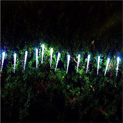 Holiday Lighting 7.5M 50 LED Icicle Home Xmas Decoration Christmas Battery Lights Outdoor Waterproof Fairy Curtain String Lights