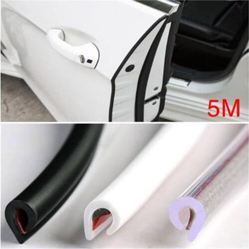 Car Door Anti-collision Strip Paste Invisible Universal non-stick Door Edge Anti-scratch Body Protection Rubber Strip Decoration