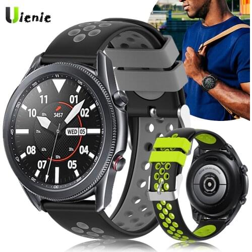 22mm Watch Band For Samsung galaxy watch 3 45mm Strap Replacement Bracelet Watchband galaxy watch 46mm Gear S3 ремешок для часов