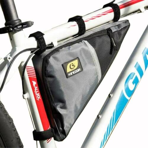 Triangle Bicycle Bags Frame Front Tube Bike Bag Large Capacity Rainproof Cycling Package Phone Storage Bycicle Accessories