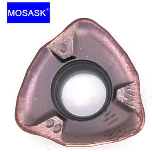 MOSASK 10PCS AJX Face Milling Cutter JOMW 0803 06T2 JDMW 09T3 1204 1405 Carbide Inserts CNC Machining Tools Fast Feed Mill Tool