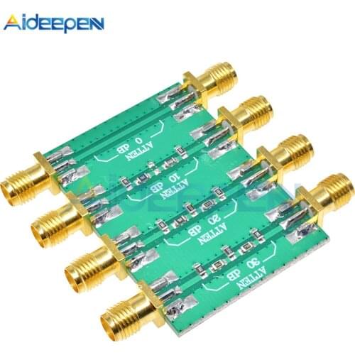 23dBm 200mW DC 4.0GHz RF Fixed Attenuator Module SMA Double Female Head 0dB 10dB 20dB 30dB