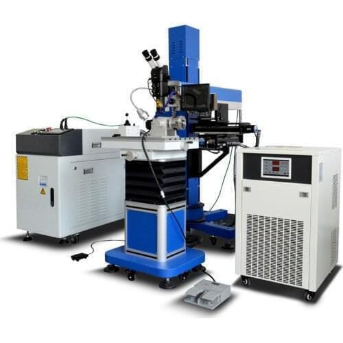 Easy operation 200W/400W yag spot laser mould welding machine