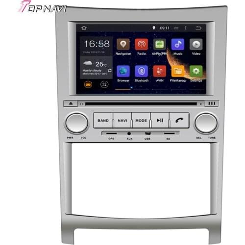 Topnavi 7'' Octa Core 4GB RAM Android 6.0 Car Radio Stereo GPS for HYUNDAI VERACRUZ / IX55 2006- Audio DVD Player