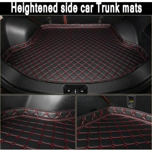 ZHAOYANHUA car Trunk mats for Mercedes Benz A B C E class W211 W212 W204 W205 W176 W169 W245 W246 5D all weather rugs carpet